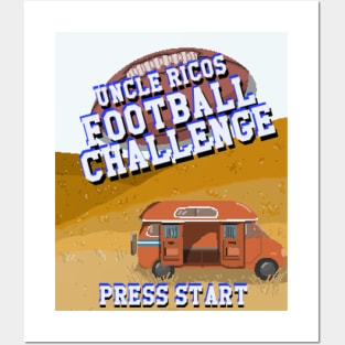 Uncle Ricos Football Challenge Posters and Art